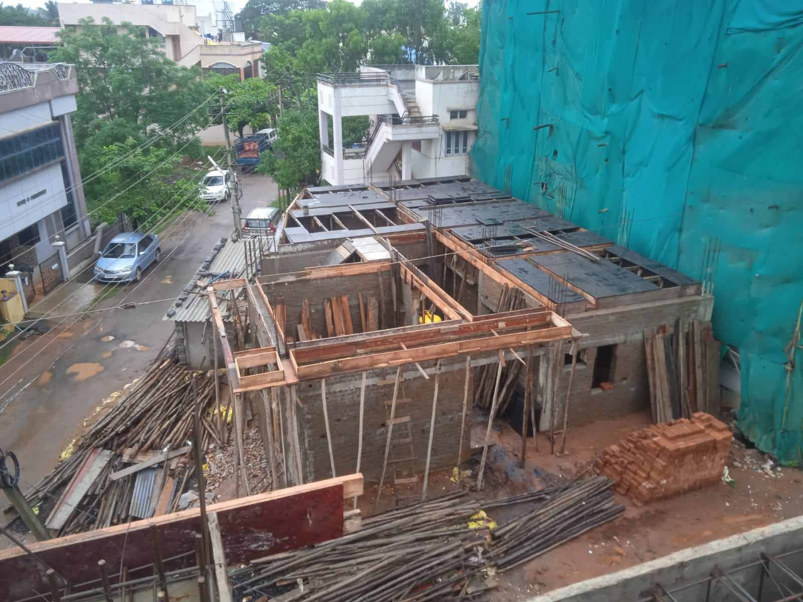 Residential RCC construction work Dharwad