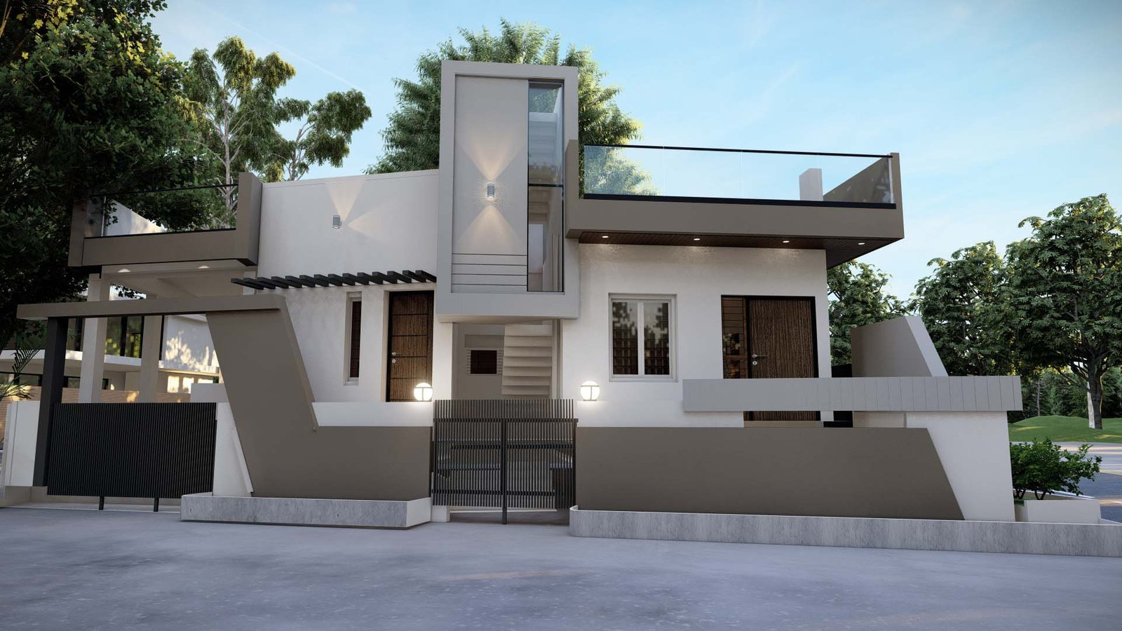 ZA Construction and Interiors completed home project in Dharwad