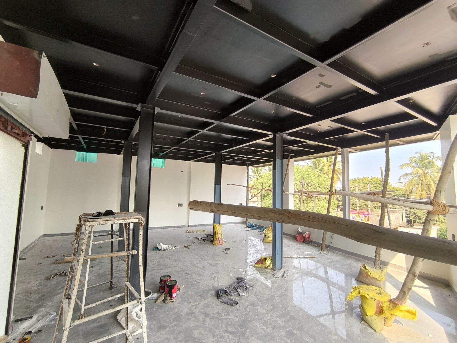 RCC construction commercial complex Gandhinagar Dharwad