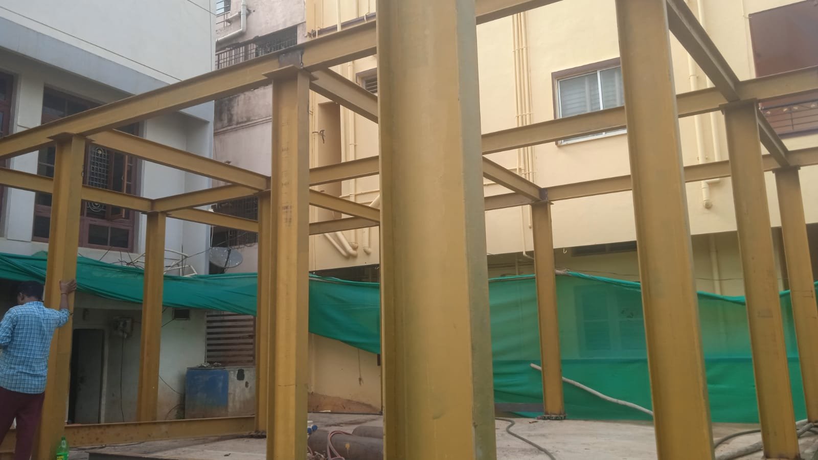 PEB structure commercial building construction in Dharwad